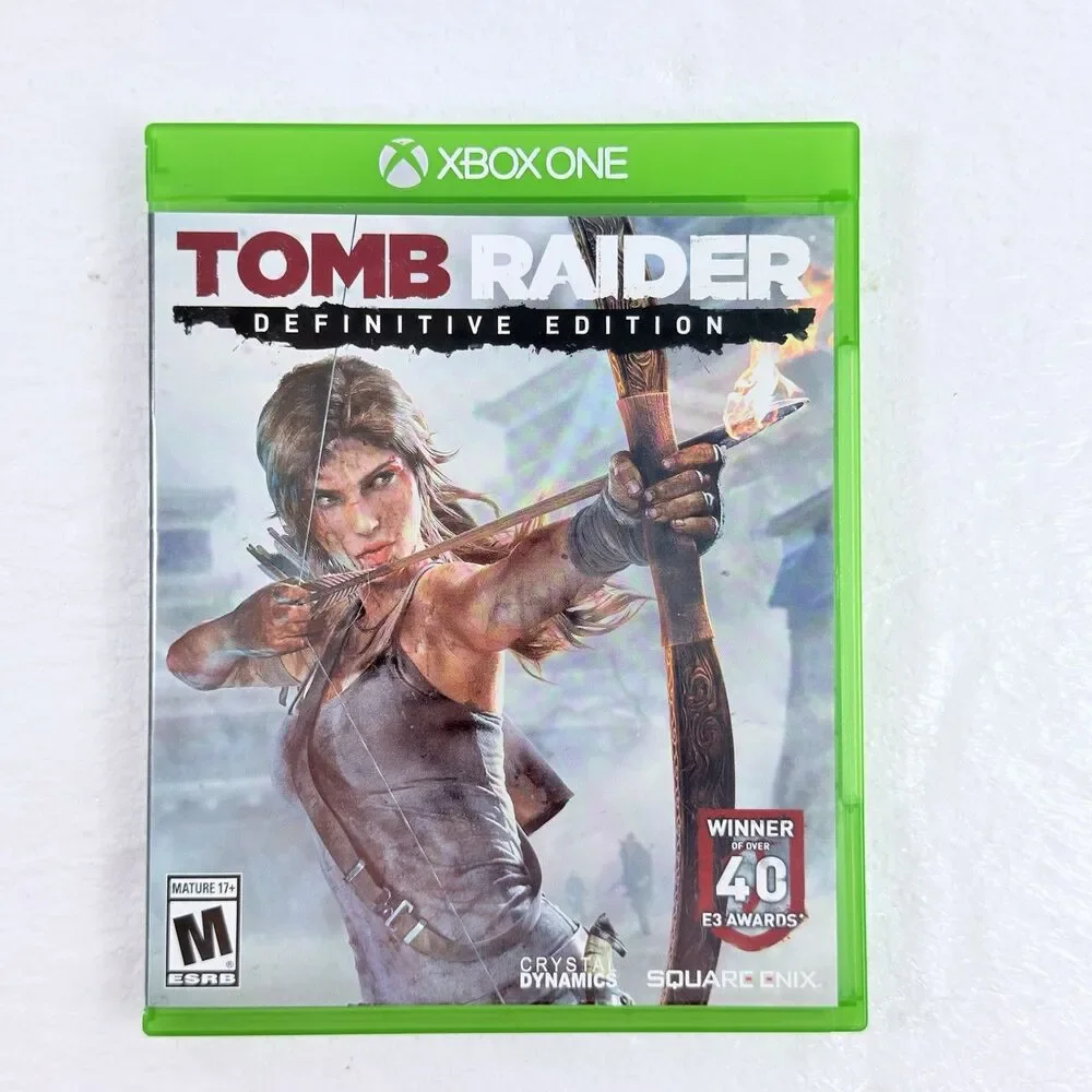 XBOX ONE Video Game Bundle Tomb Raider, Avengers, Star Wars, & More EXC COND
